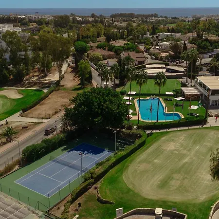 On The 1st Line Of Golf And Near The Beach In Apartment Marbella